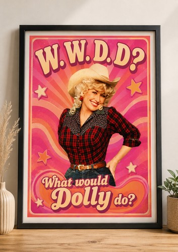 Dolly parton poster print - poster,, a4