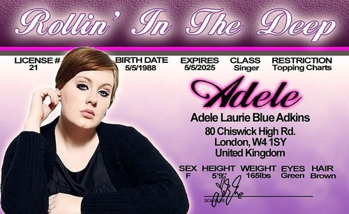 Adele star cantante - adele, in