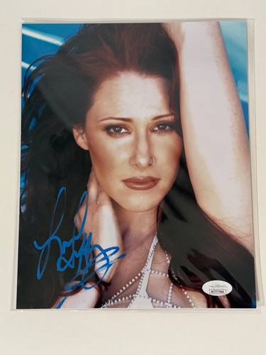 Foto firmata 8x10 cantante pop