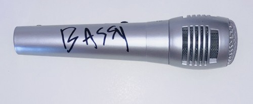 Microfono autografato firmato - autografato,