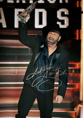 Foto firmata garth brooks 5 - garth, 8,5