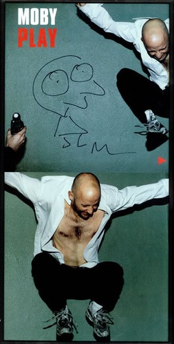 Moby signed photograph pop - signed,