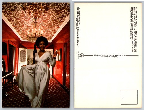 Cartolina diahann carroll - cartolina,