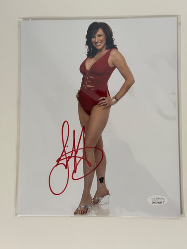 Foto firmata 8x10 cantante pop