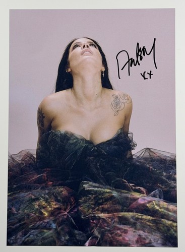 Foto firmata halsey - halsey, 8x11,5